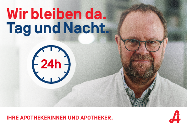 Wir bleiben da. Tag und Nacht.