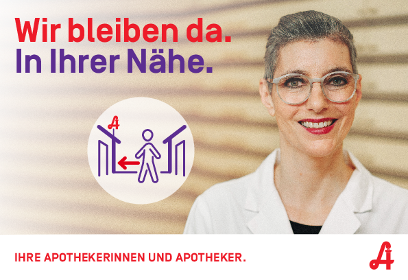 Wir bleiben da. In Ihrer Nähe.