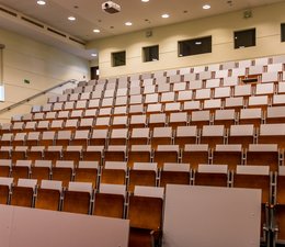 Hörsaal auf der Universität