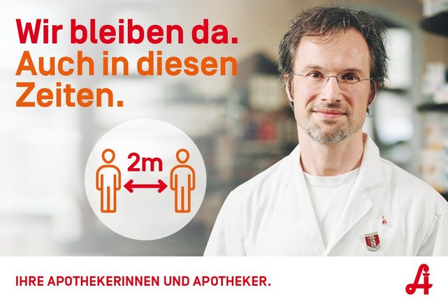 Wir bleiben da. Auch in diesen Zeiten.